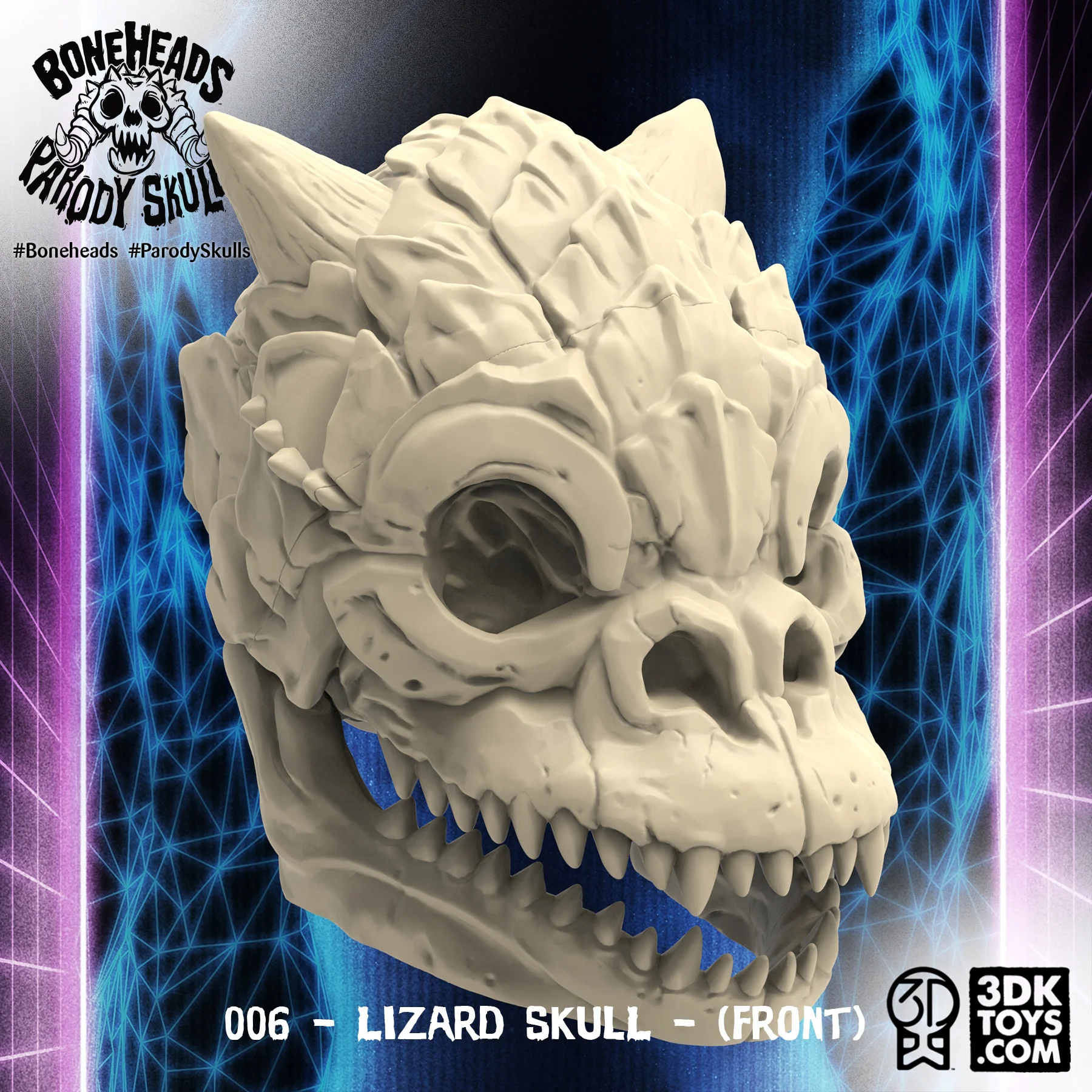 006 Lizard Skull