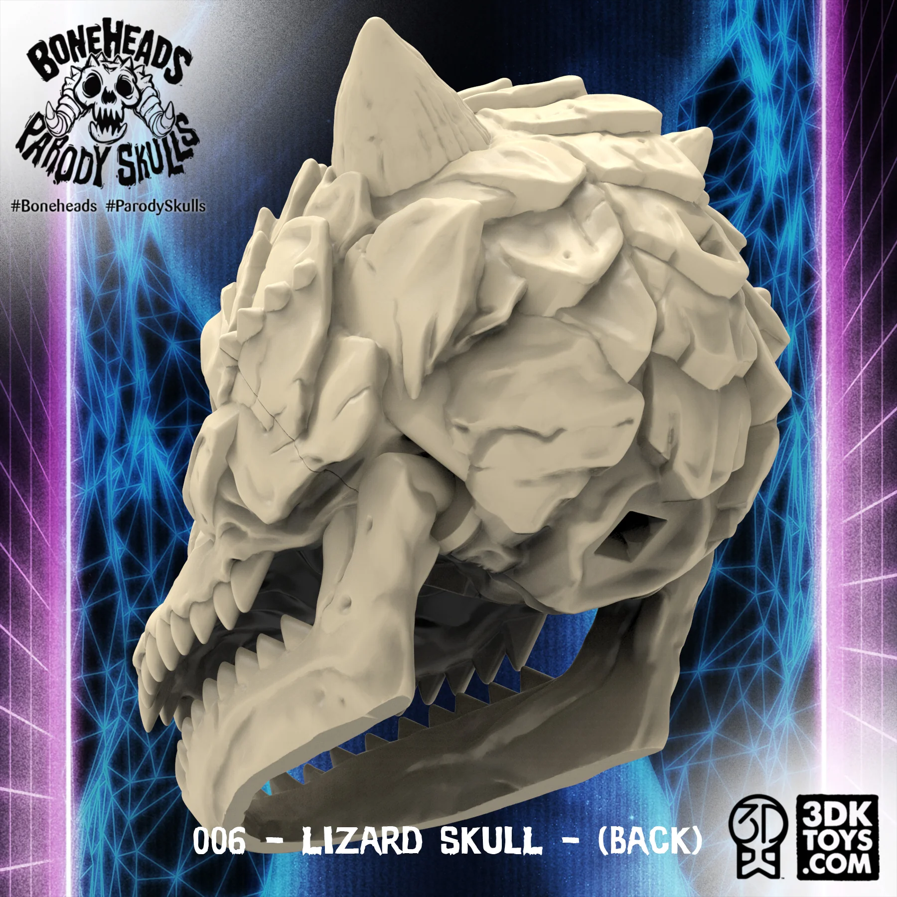 006 Lizard Skull - Image 2