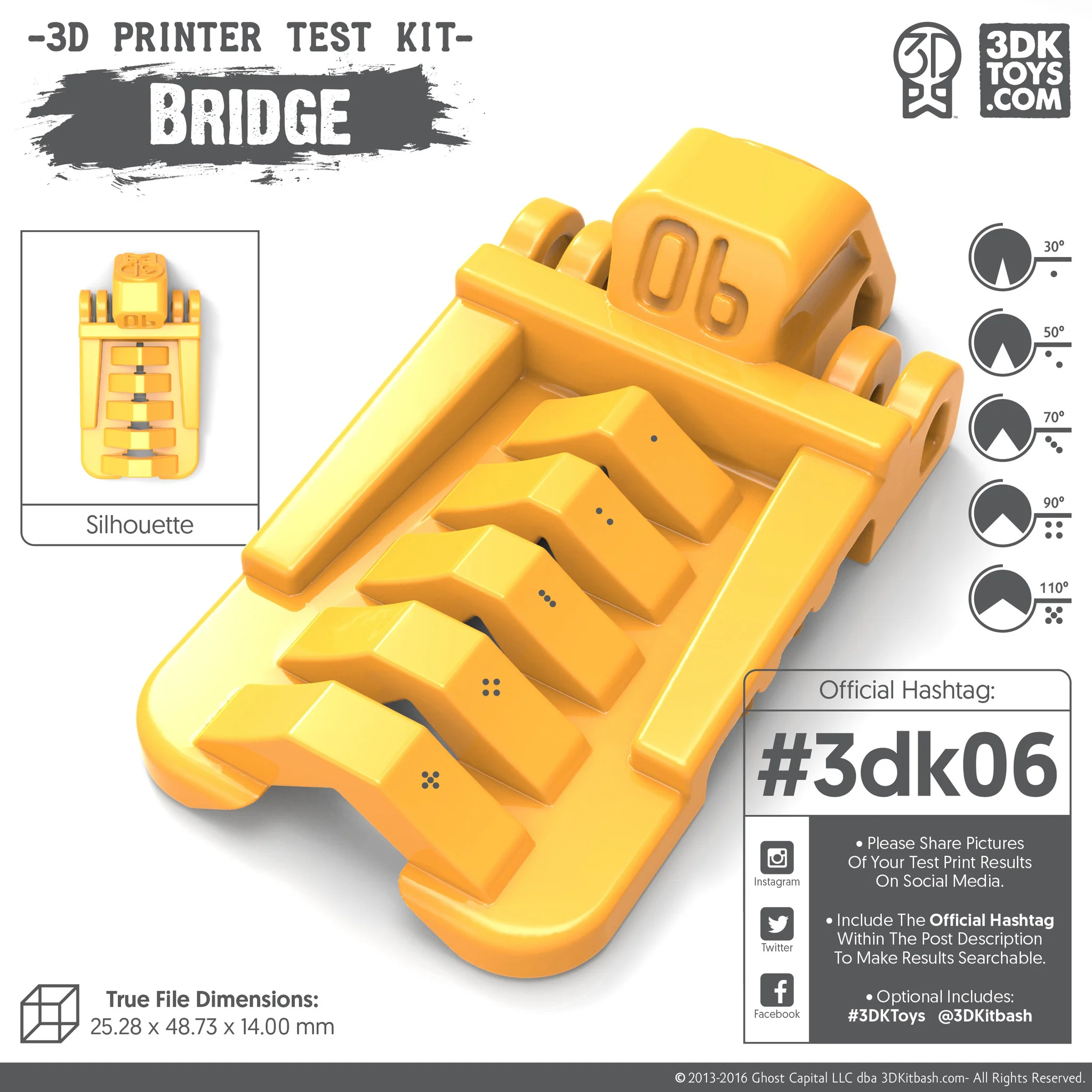 3D Printer Test Kit 2.0 - Image 7
